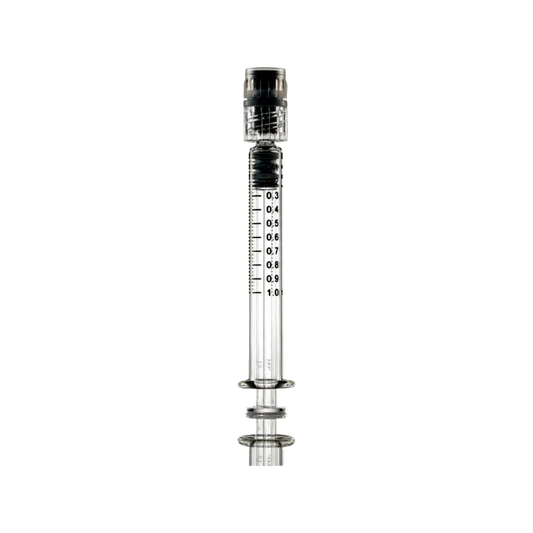 Glass Dab Applicator Syringe - Long Skinny